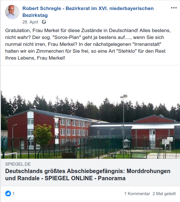 Antisemitismus&Drohung